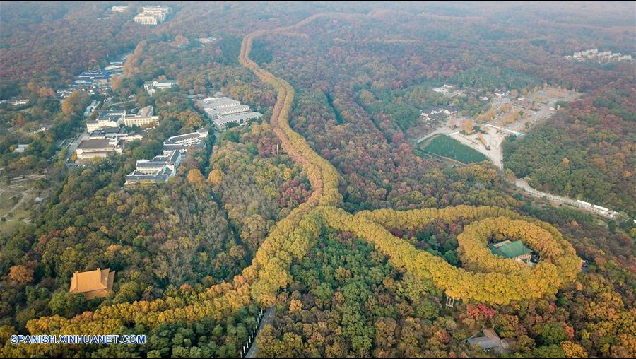 Jiangsu: Zona escénica Zhongshan en Nanjing