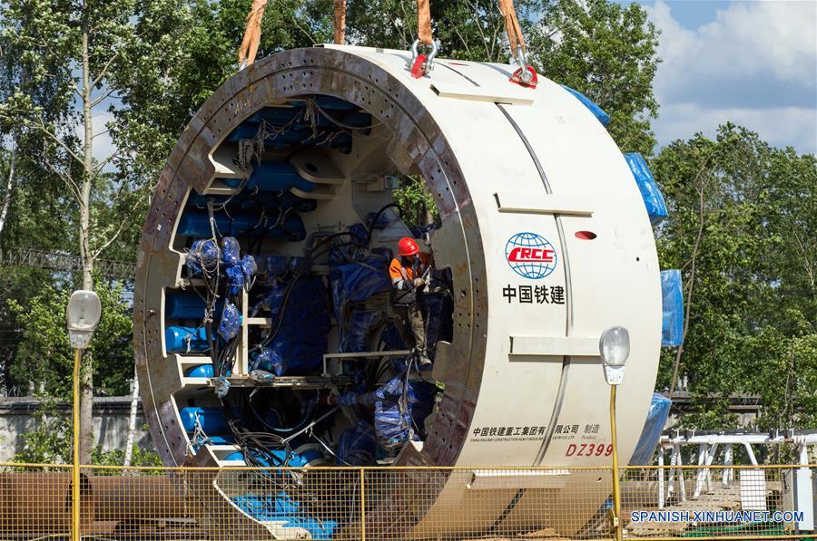 La construcción del metro de Moscú por la CRCC