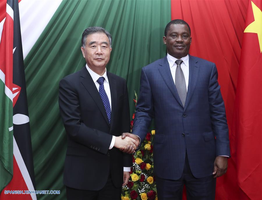 China y Kenia acuerdan fortalecer cooperación y promover relaciones bilaterales