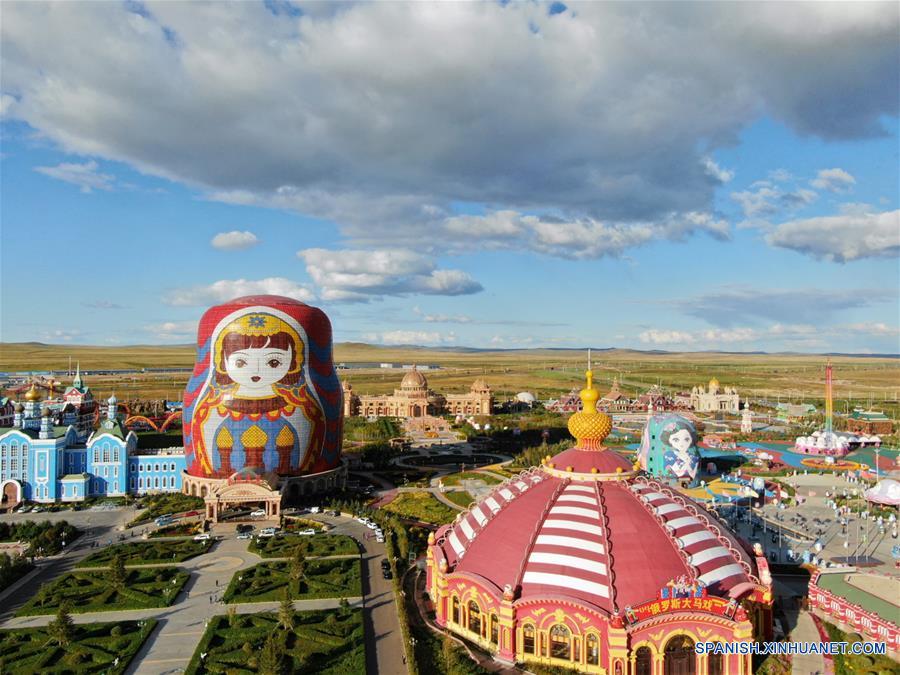 Manzhouli, una ciudad fronteriza con Rusia