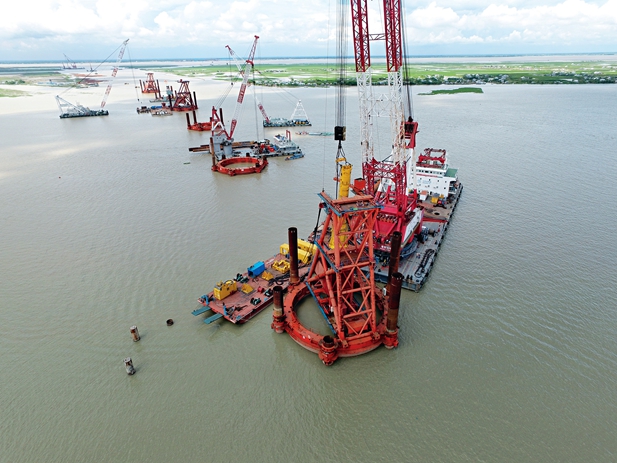 El Puente Padma y la Franja y la Ruta