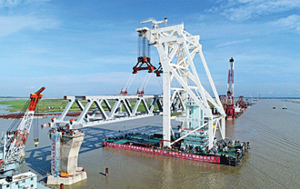 El Puente Padma y la Franja y la Ruta