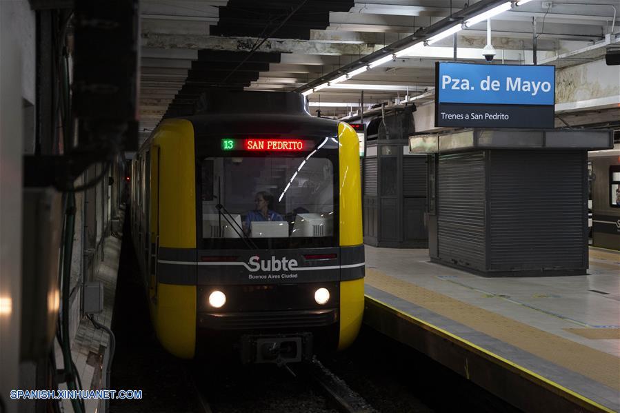 Argentina: Trenes del metro importados de China en Buenos Aires