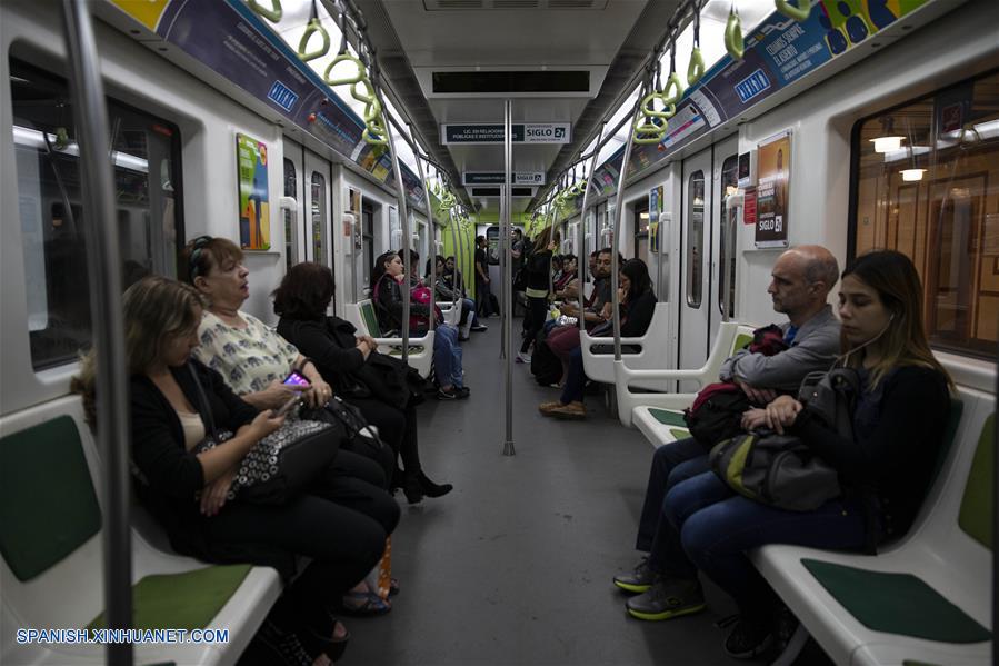 Argentina: Trenes del metro importados de China en Buenos Aires