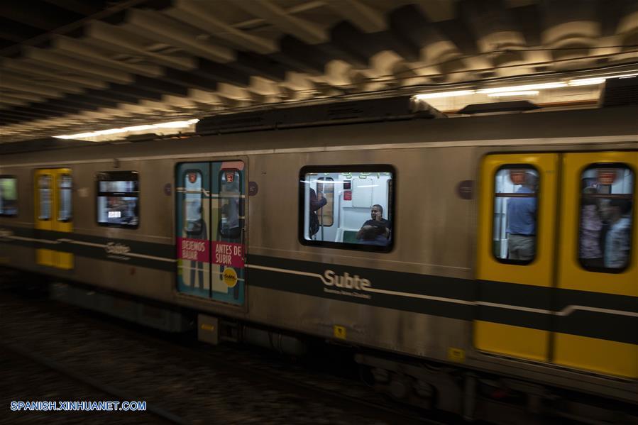 Argentina: Trenes del metro importados de China en Buenos Aires