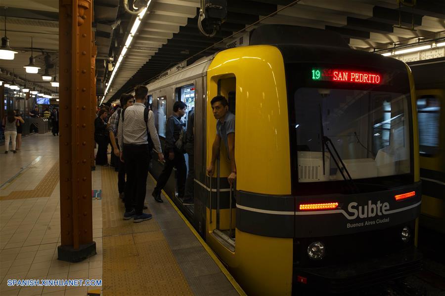 Argentina: Trenes del metro importados de China en Buenos Aires