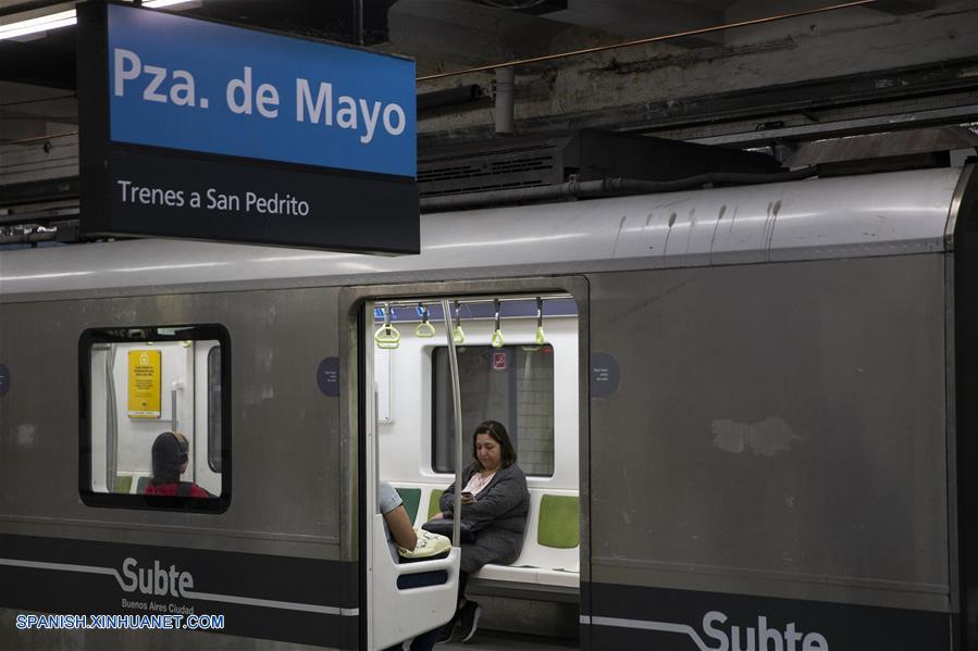 Argentina: Trenes del metro importados de China en Buenos Aires