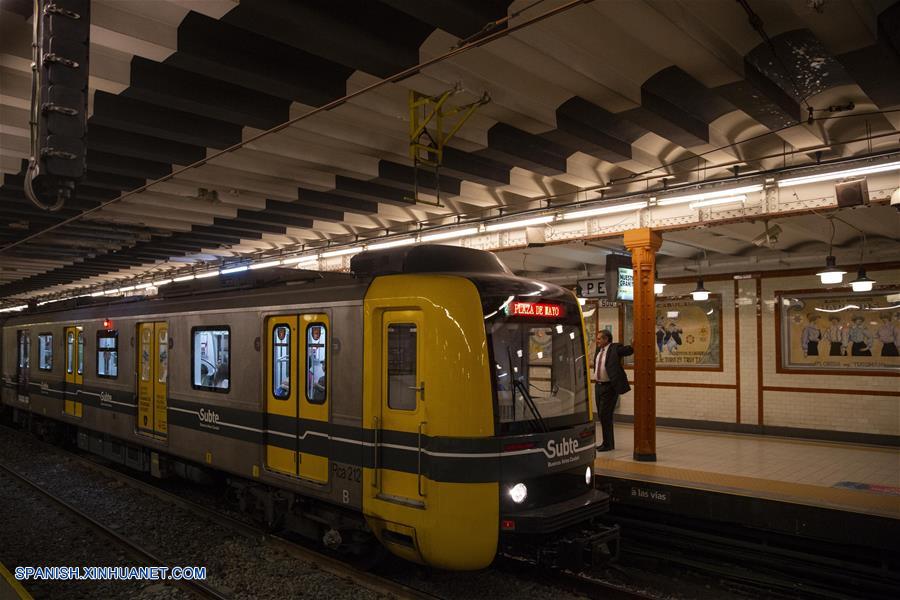 Argentina: Trenes del metro importados de China en Buenos Aires