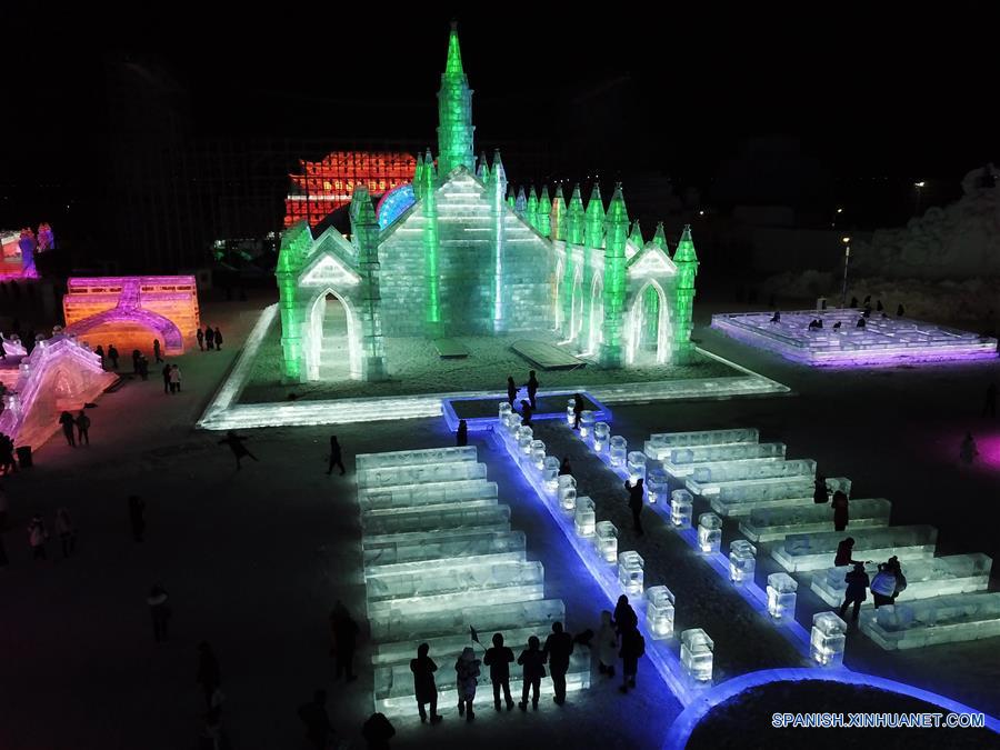 Mundo de Hielo y Nieve en Harbin