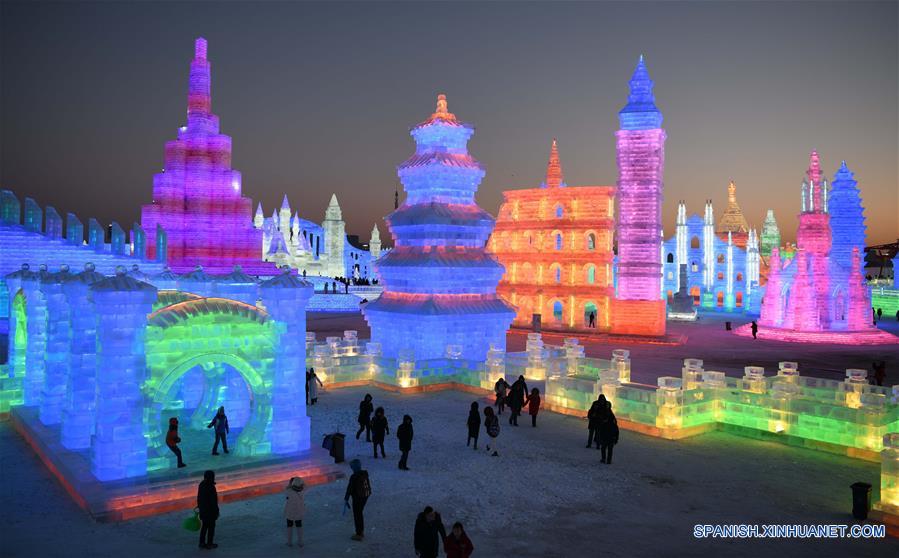 Mundo de Hielo y Nieve en Harbin