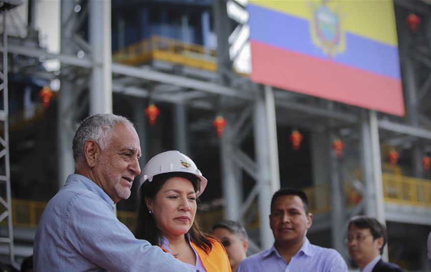 ESPECIAL: Ecuador inicia minería a gran escala con proyecto Mirador operado por China