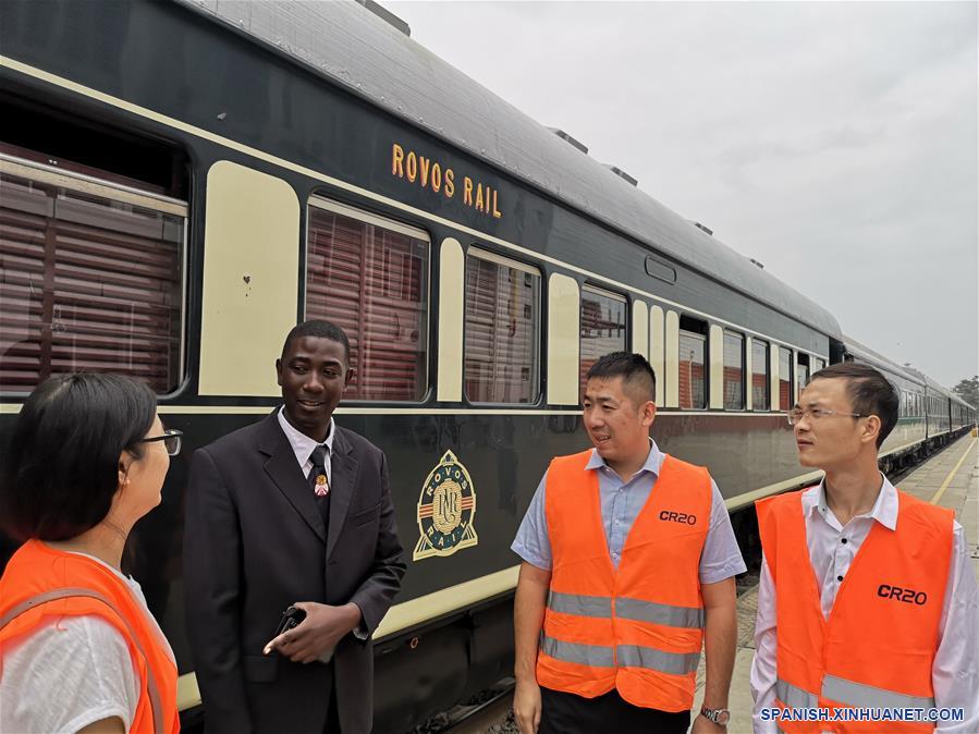 El lujoso tren Rovos Rail de regreso a Dar Es Salaam