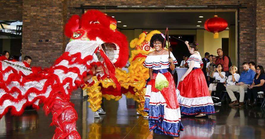 Inauguración de semana cultural "Encantadora China" en San José, Costa Rica