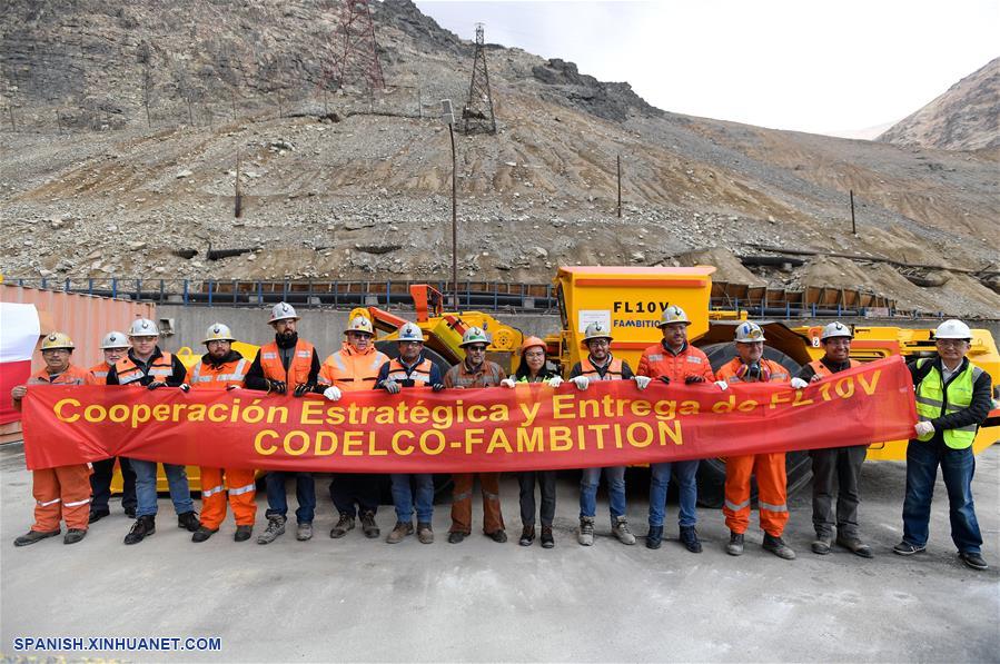 ESPECIAL: Minera chilena Codelco presenta tecnológicas máquinas mineras chinas