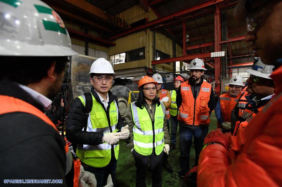 ESPECIAL: Minera chilena Codelco presenta tecnológicas máquinas mineras chinas