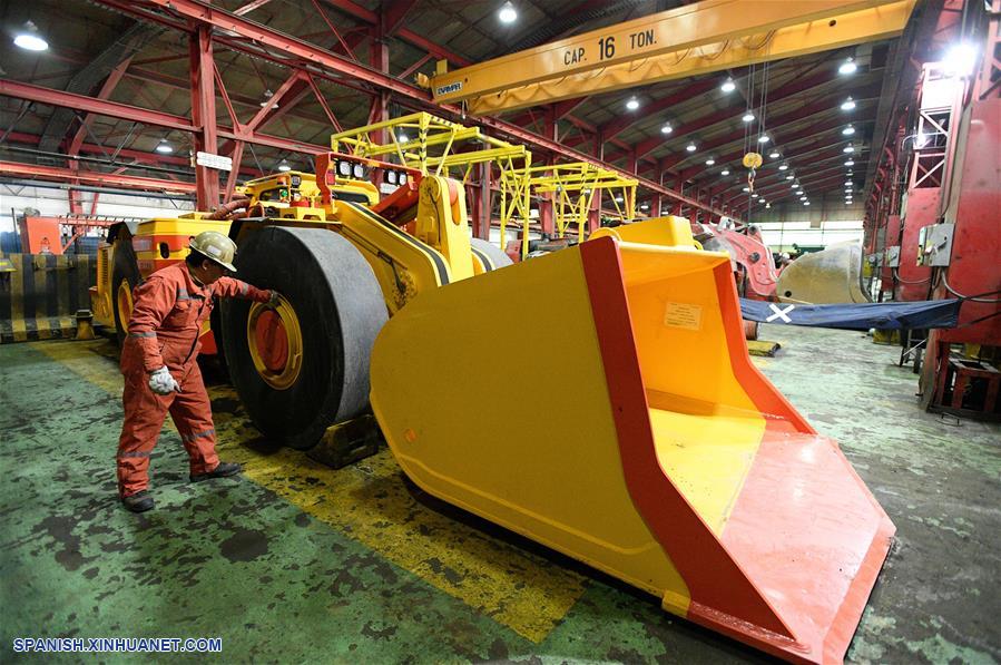 ESPECIAL: Minera chilena Codelco presenta tecnológicas máquinas mineras chinas