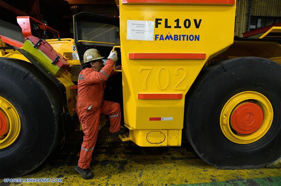 ESPECIAL: Minera chilena Codelco presenta tecnológicas máquinas mineras chinas