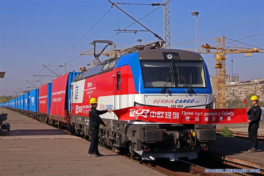 Llega a Lieja, Bélgica, primer tren carguero desde Yiwu, China