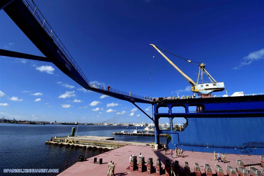 ESPECIAL: Cuba recibe moderno dique flotante fabricado en China