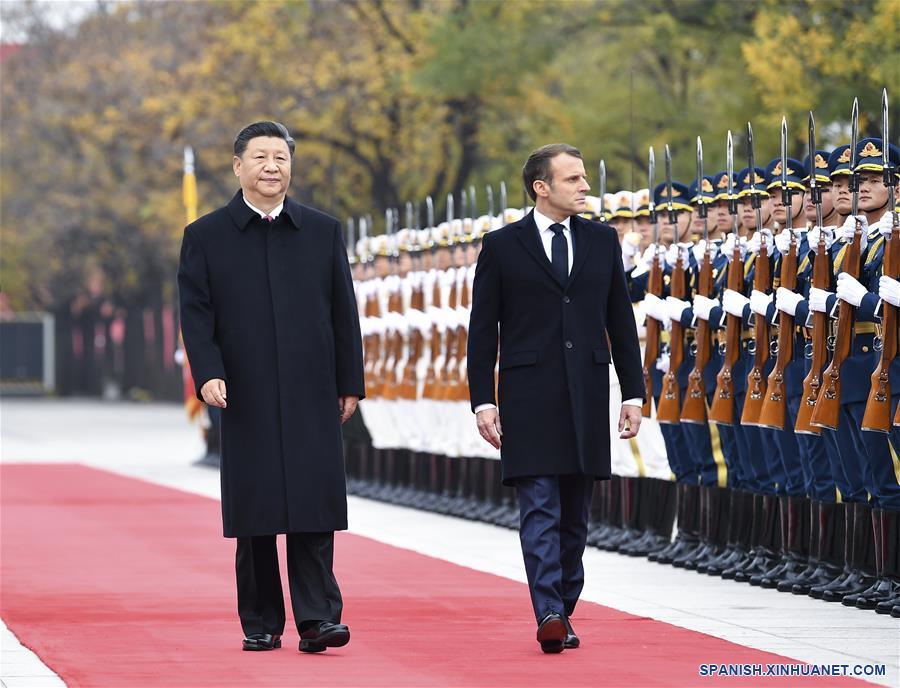 Xi sostiene conversaciones con Macron, prometiendo lazos fortalecidos China-Francia