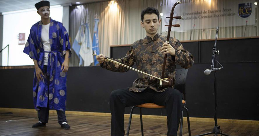 ESPECIAL: Realizan en Argentina muestra de talento estudiantil vinculado al idioma chino