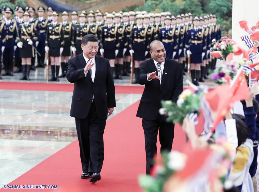 Kiribati está de lado correcto de historia al reanudar relaciones diplomáticas con China: Xi