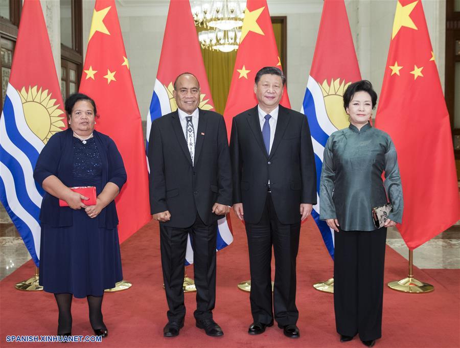 Kiribati está de lado correcto de historia al reanudar relaciones diplomáticas con China: Xi