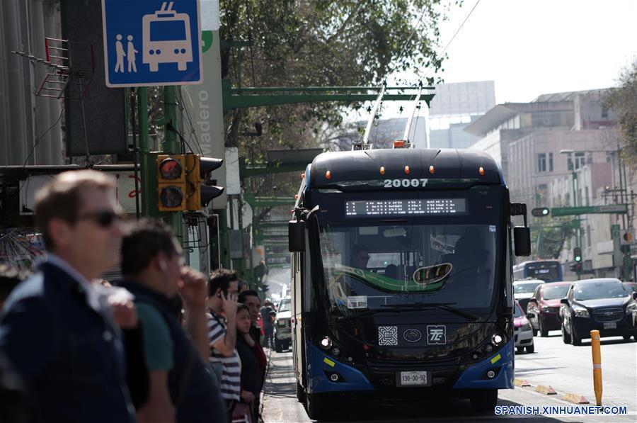 ESPECIAL: Trolebús chino apoya transformación a electromovilidad en Ciudad de México