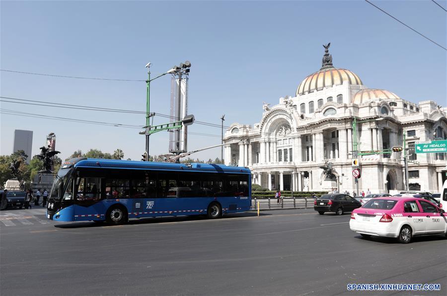 ESPECIAL: Trolebús chino apoya transformación a electromovilidad en Ciudad de México