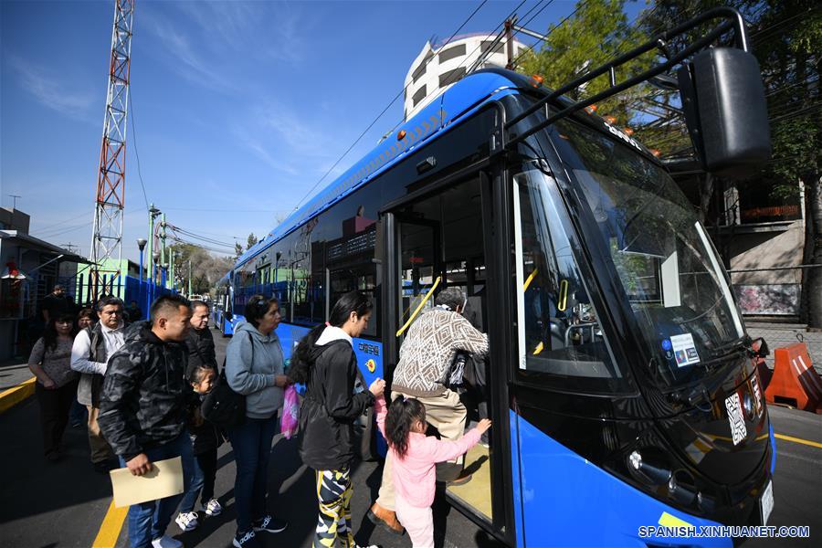 ESPECIAL: Trolebús chino apoya transformación a electromovilidad en Ciudad de México