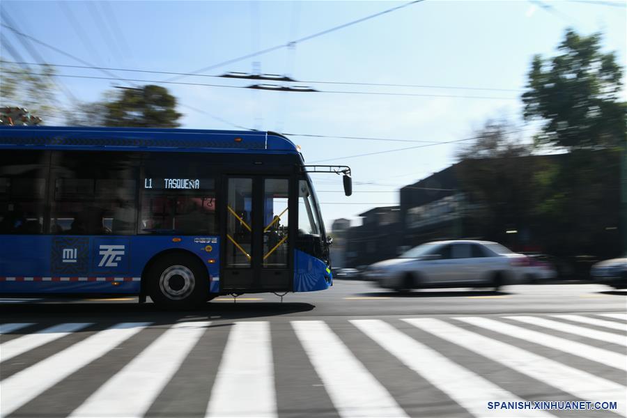 ESPECIAL: Trolebús chino apoya transformación a electromovilidad en Ciudad de México