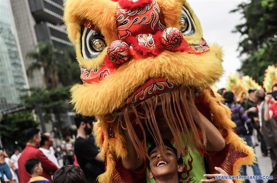 ESPECIAL: Ciudad brasileña de Sao Paulo celebra Año Nuevo Chino