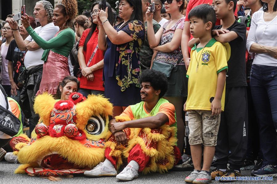 ESPECIAL: Ciudad brasileña de Sao Paulo celebra Año Nuevo Chino