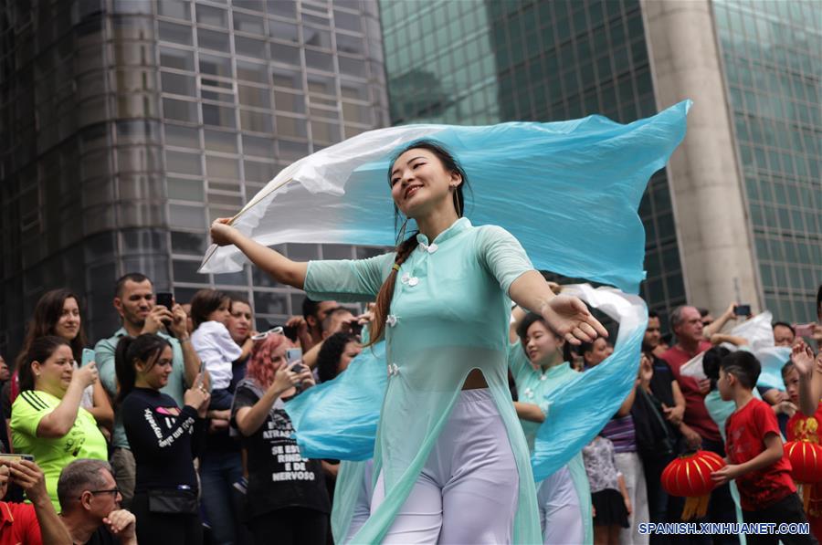 ESPECIAL: Ciudad brasileña de Sao Paulo celebra Año Nuevo Chino