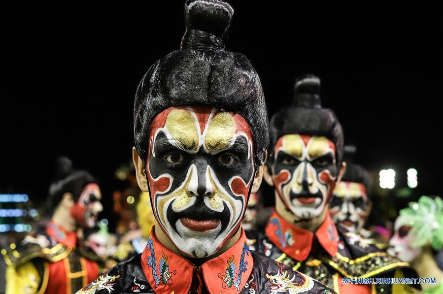 ESPECIAL: Ovacionan en carnaval de Brasil a desfile en homenaje a China