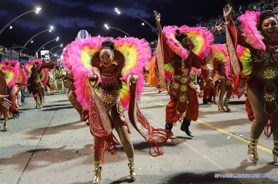 ESPECIAL: Ovacionan en carnaval de Brasil a desfile en homenaje a China