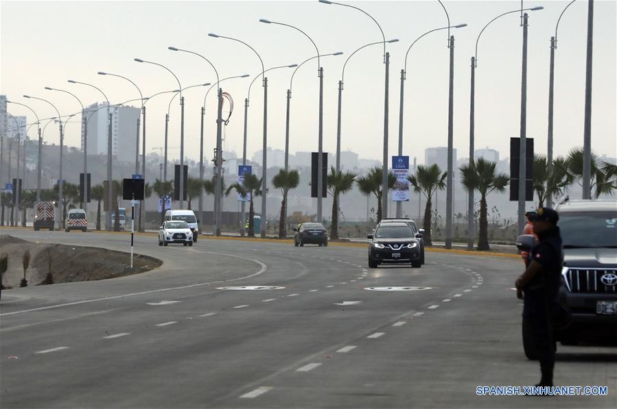 Inauguran en capital peruana obra vial con apoyo de empresa china