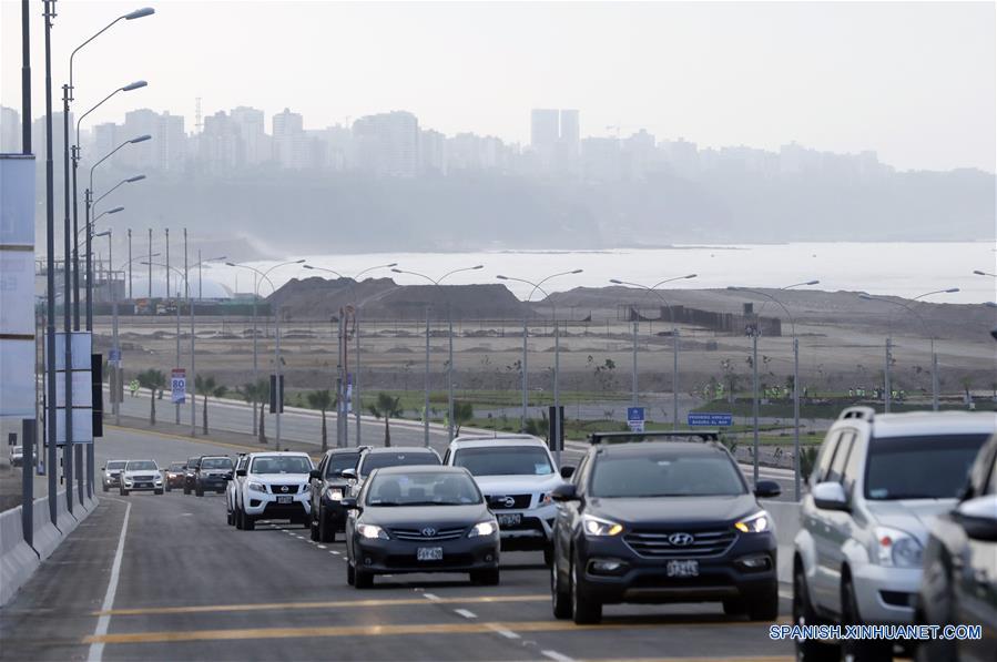 Inauguran en capital peruana obra vial con apoyo de empresa china