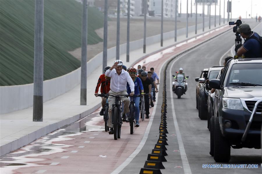 Inauguran en capital peruana obra vial con apoyo de empresa china