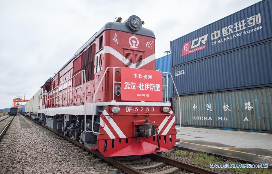 Wuhan reanuda servicios del tren de carga China-Europa