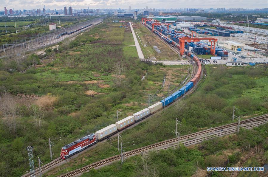 Wuhan reanuda servicios del tren de carga China-Europa