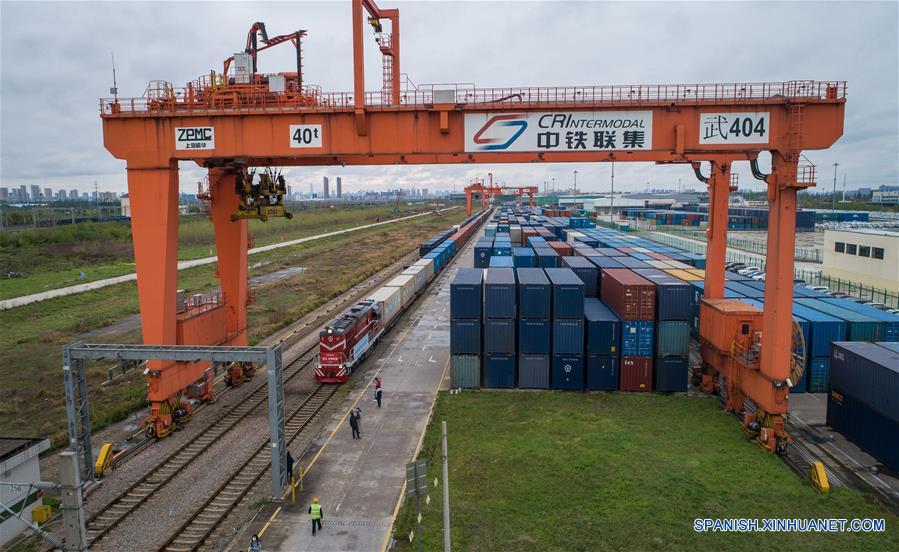 Wuhan reanuda servicios del tren de carga China-Europa