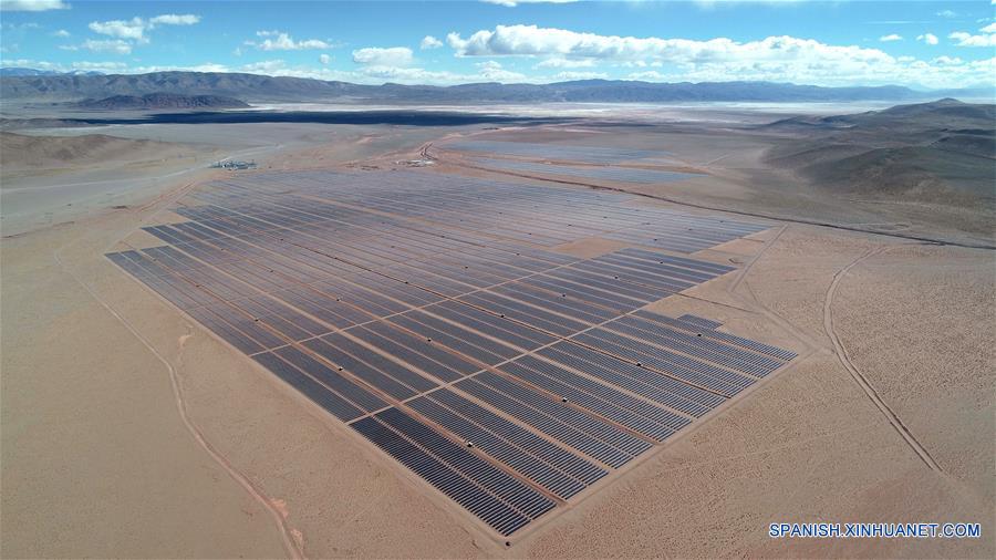 Parque solar de tecnología china inició operaciones comerciales en Argentina