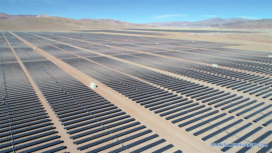 Parque solar de tecnología china inició operaciones comerciales en Argentina