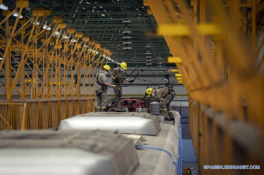 ESPECIAL: Cooperación China-Argentina garantiza funcionamiento de trenes durante pandemia