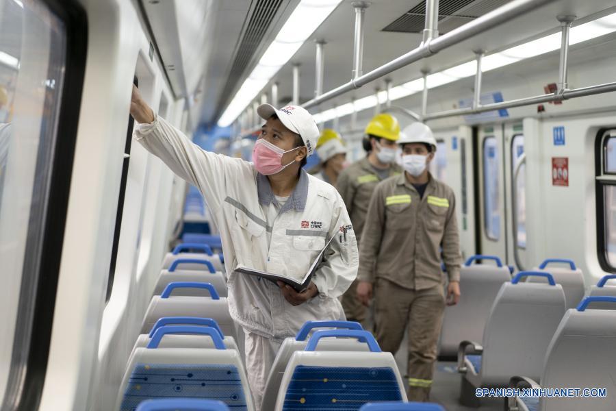 ESPECIAL: Cooperación China-Argentina garantiza funcionamiento de trenes durante pandemia