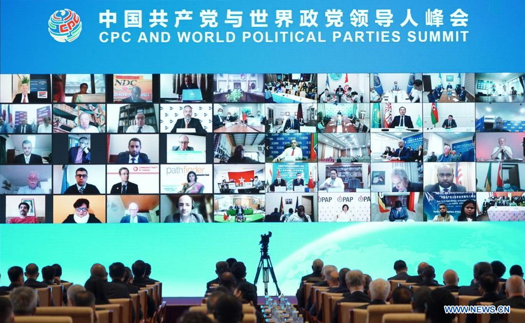 ENFOQUE: Xi pide a partidos políticos del mundo asumir responsabilidad de buscar bienestar del pueblo y progreso de humanidad