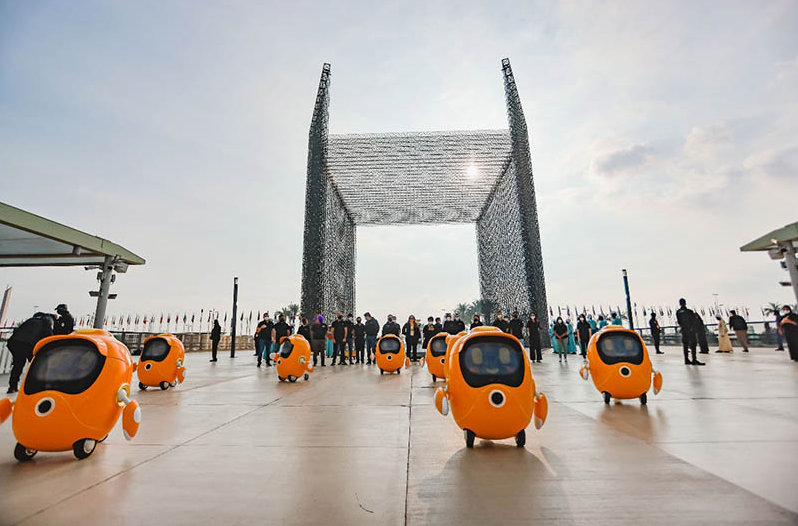 La tecnología china ilumina a los visitantes de la Expo 2020 Dubai