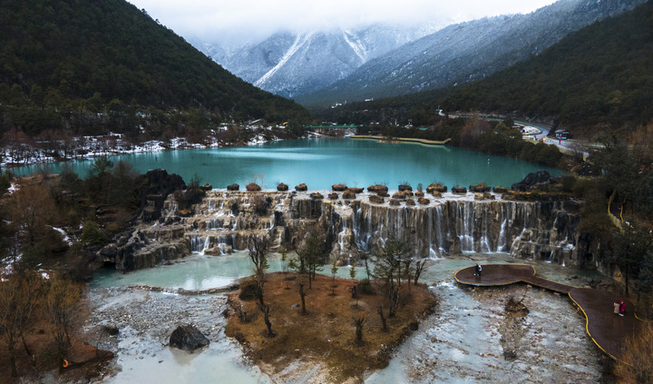 Yunnan: Paisaje invernal del Valle Lanyue