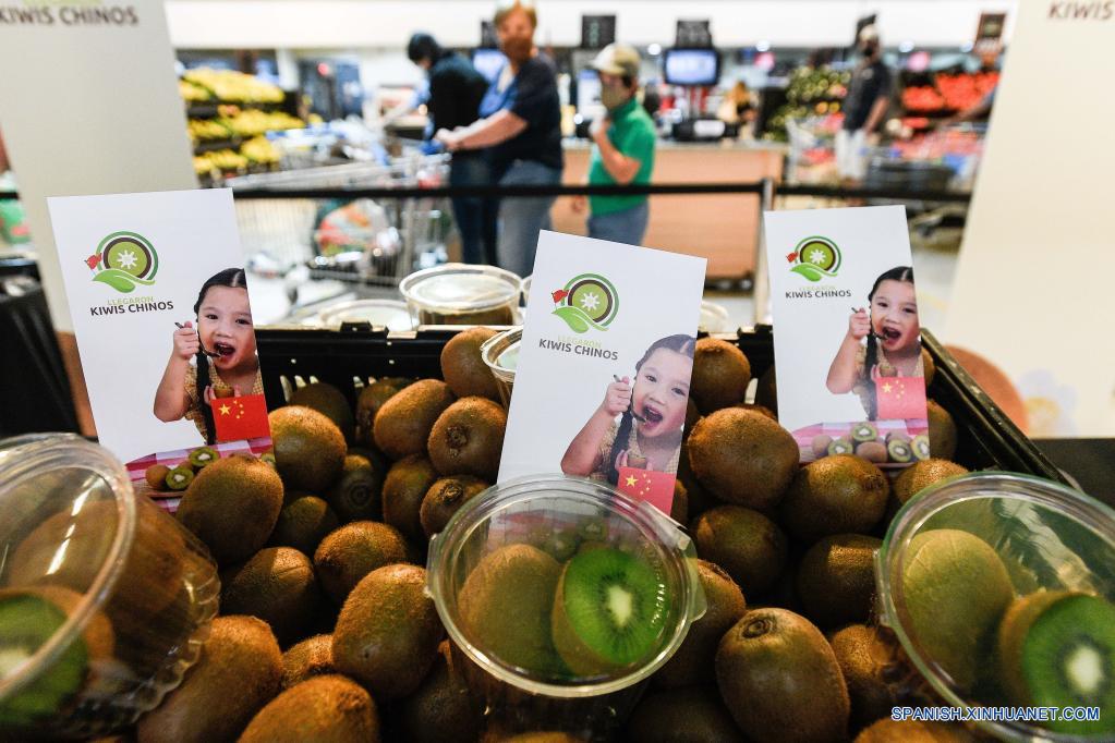 Kiwis chinos debutan en mercado chileno para satisfacer demanda de frutas de contraestación